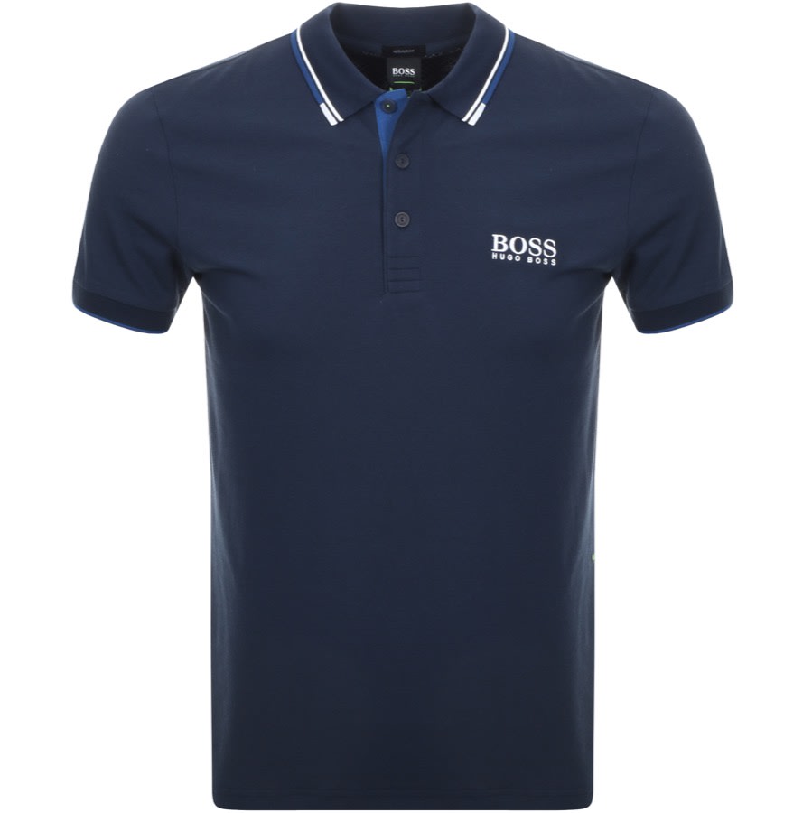 Alternative Image for ProductBOSS Athleisure Paddy Pro Polo T Shirt Navy1